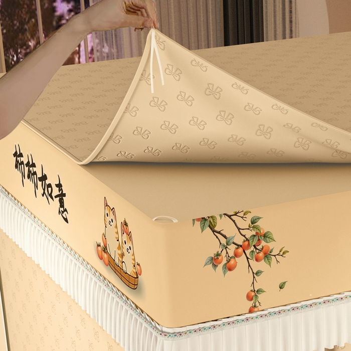 91家纺网 家纺一手货源 找家纺 （总）艾晶美家纺有限公司 2025新款坐床加棉卡通保暖蚊帐