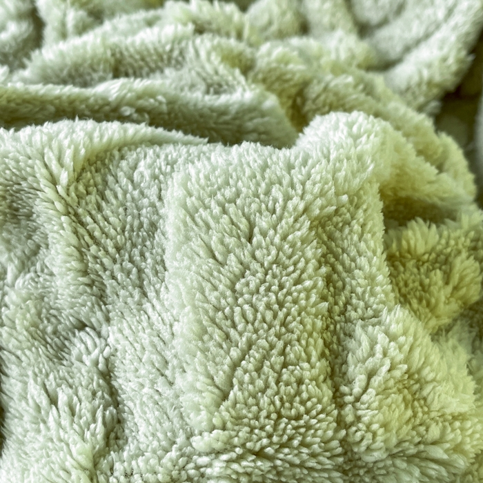 91家纺网 家纺一手货源 找家纺 米瑞娜 2025秋冬新款塔芙绒床笠三件套跨境单床笠外贸单品现货尺寸齐全 欧式床笠-果绿