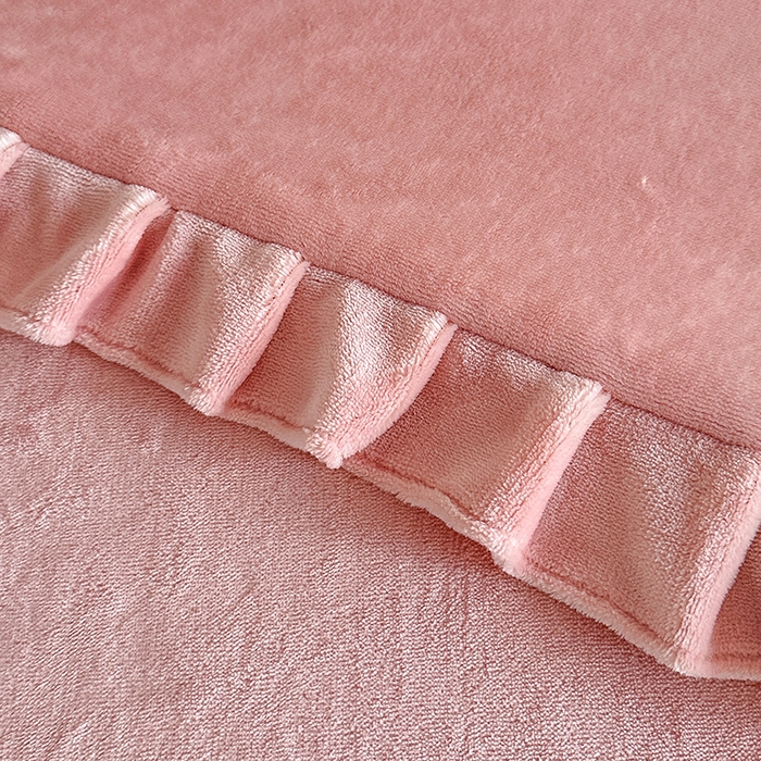 91家纺网 家纺一手货源 找家纺 董韵家纺 2025新款高克重 250克9-10斤牛奶绒 刺绣床单四件套系列 柔眠-浅豆沙