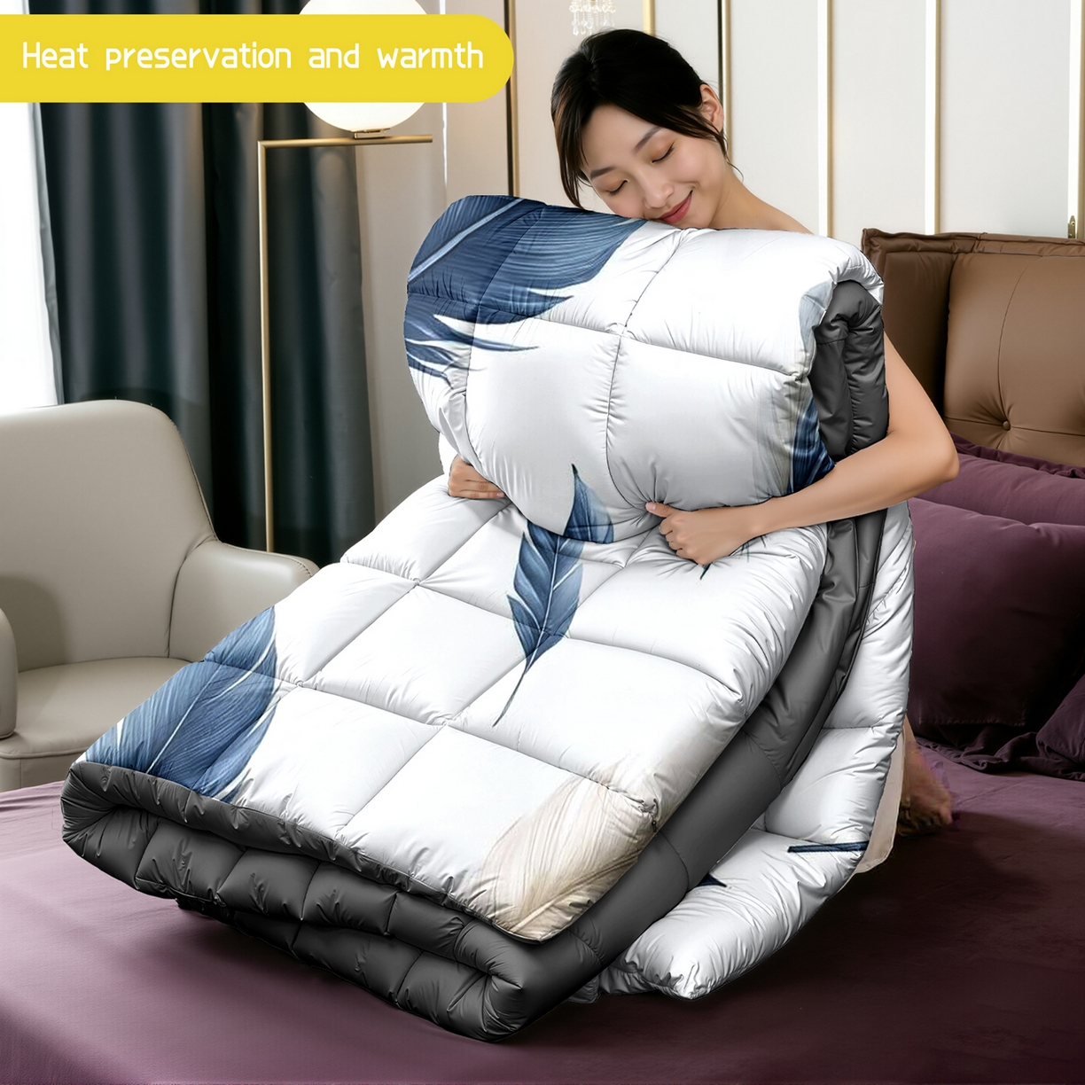 91家纺网 家纺一手货源 找家纺 合纵跨境工厂 一件定制pod模式jit跨境90G磨毛被子芯单品套件一件代发temu希音集采shein亚马逊24h发 0159184044