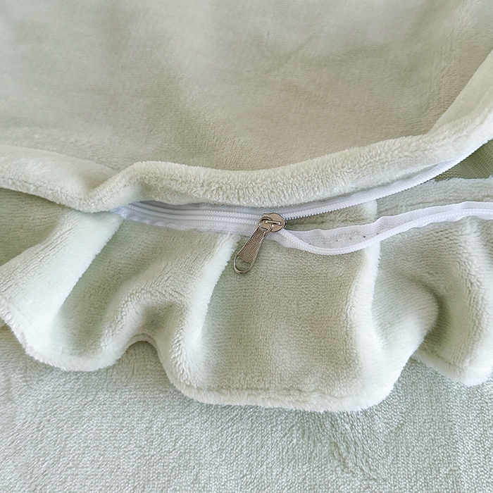 91家纺网 家纺一手货源 找家纺 董韵家纺 2025新款高克重 250克9-10斤牛奶绒 刺绣床单四件套系列 柔眠-青霭