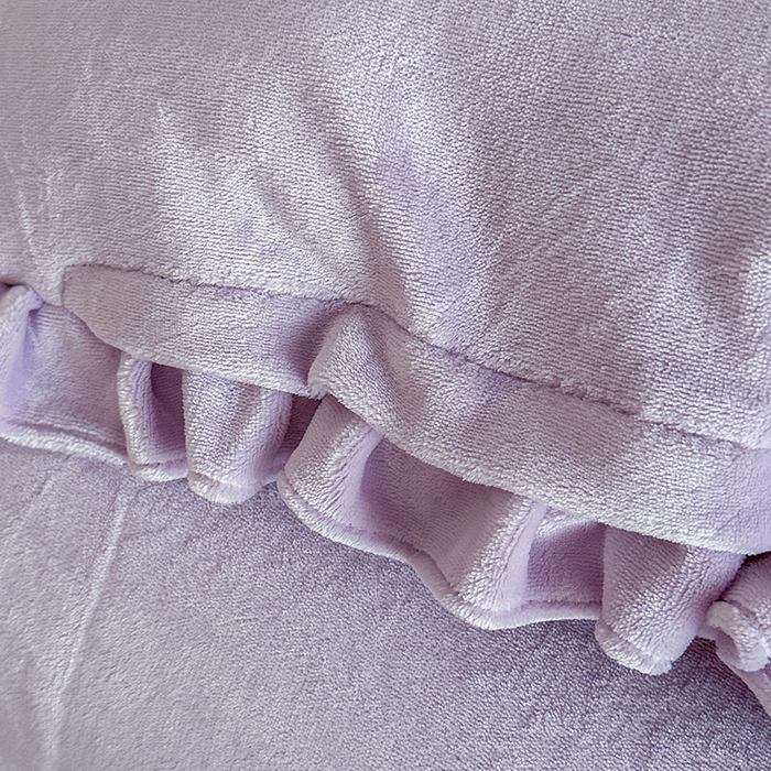 91家纺网 家纺一手货源 找家纺 董韵家纺 2025新款高克重 250克9-10斤牛奶绒 刺绣床单四件套系列 柔眠-云紫