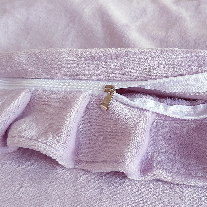 91家纺网 家纺一手货源 找家纺 董韵家纺 2025新款高克重 250克9-10斤牛奶绒 刺绣床单四件套系列 柔眠-云紫