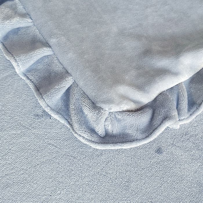 91家纺网 家纺一手货源 找家纺 董韵家纺 2025新款高克重 250克9-10斤牛奶绒 刺绣床单四件套系列 柔雾-云烟灰