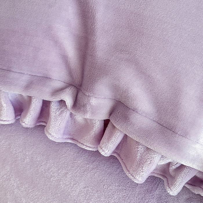 91家纺网 家纺一手货源 找家纺 董韵家纺 2025新款高克重 250克9-10斤牛奶绒 刺绣床单四件套系列 柔雾-云紫