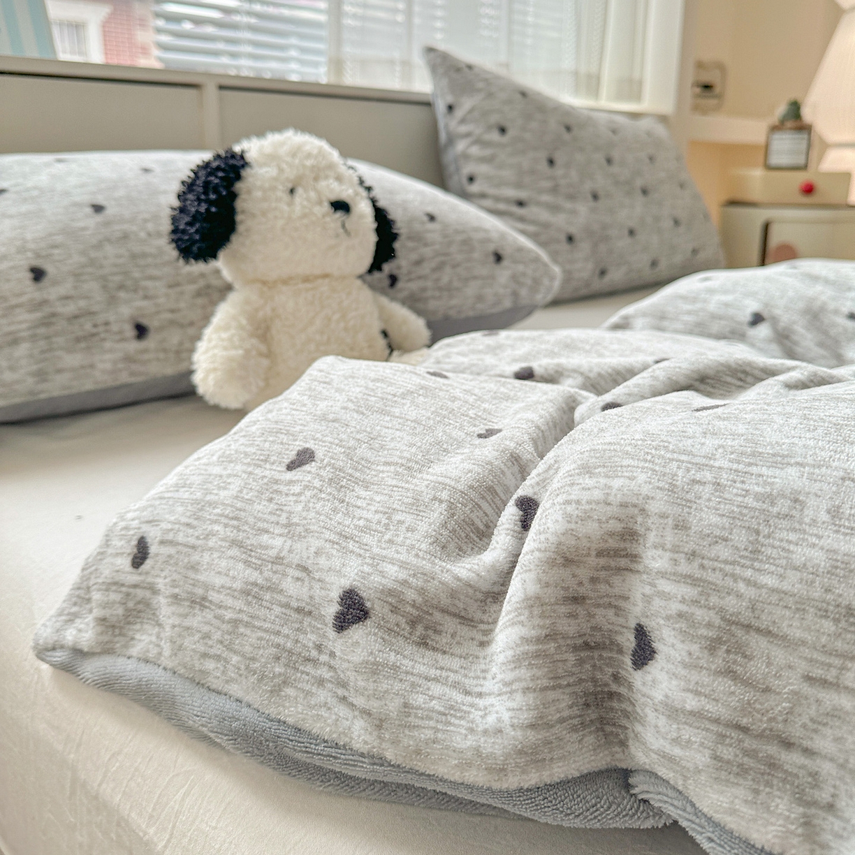 91家纺网 家纺一手货源 找家纺 （总）名品家纺 2025新款保暖牛奶绒单被套