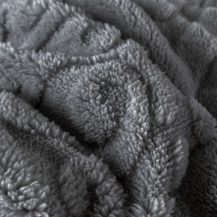 91家纺网 家纺一手货源 找家纺 米瑞娜 2025新款塔芙绒床裙三件套雕花绒蕾丝跨境单床裙外贸现货尺寸齐全 欧式床裙-深灰