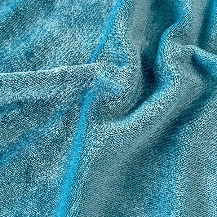 91家纺网 家纺一手货源 找家纺 董韵家纺 2025新款牛奶绒刺绣夹棉床裙四件套系列（控价） 丝语-靛青