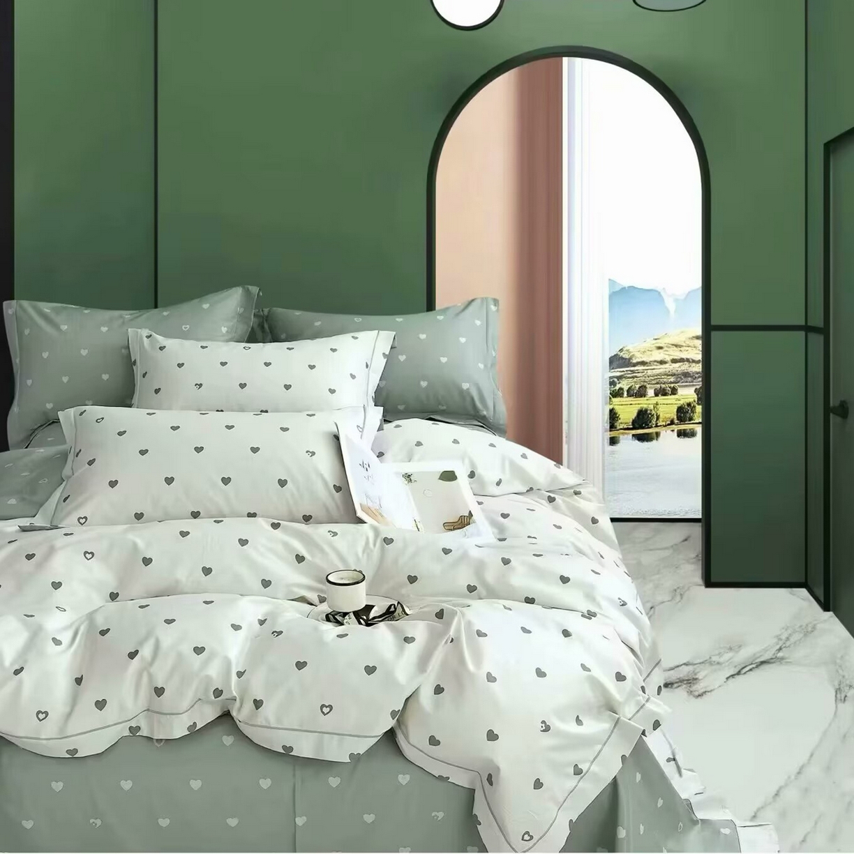 91家纺网 家纺一手货源 找家纺 （总）未来家居 2025新款三件套金凯丽13376-1