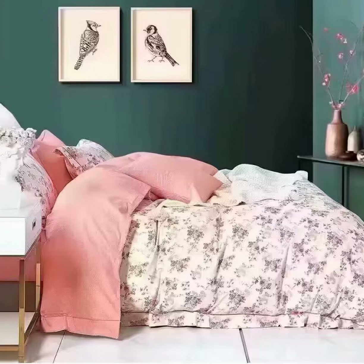 91家纺网 家纺一手货源 找家纺 （总）未来家居 2025新款三件套金凯丽13376-1