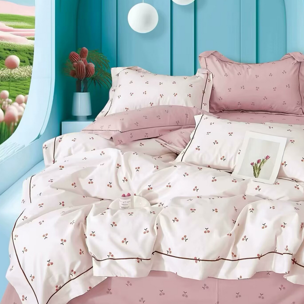 91家纺网 家纺一手货源 找家纺 （总）未来家居 2025新款三件套金凯丽13376-1