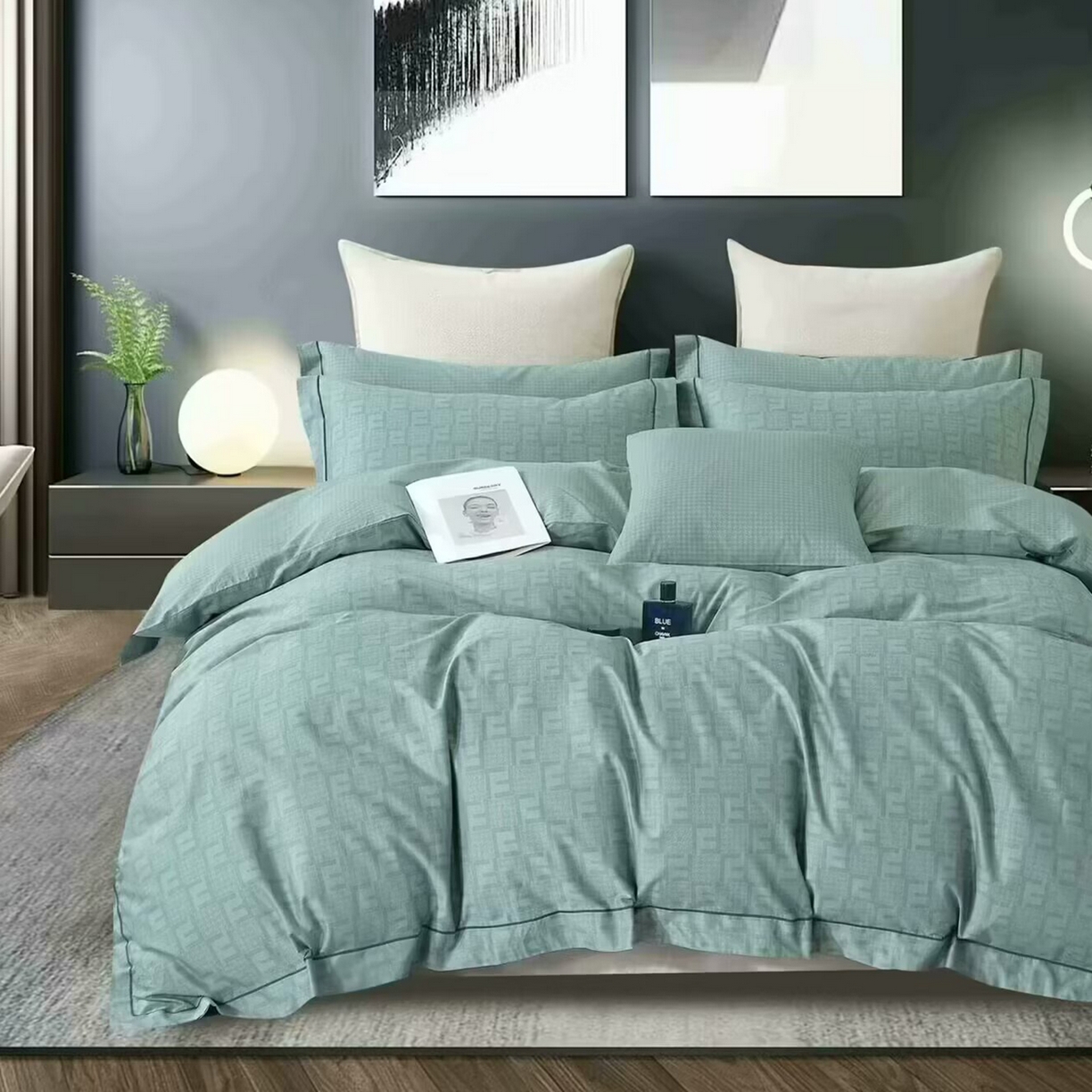 91家纺网 家纺一手货源 找家纺 （总）未来家居 2025新款三件套金凯丽13376-1