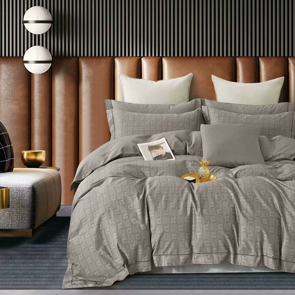 91家纺网 家纺一手货源 找家纺 （总）未来家居 2025新款三件套金凯丽13376-1