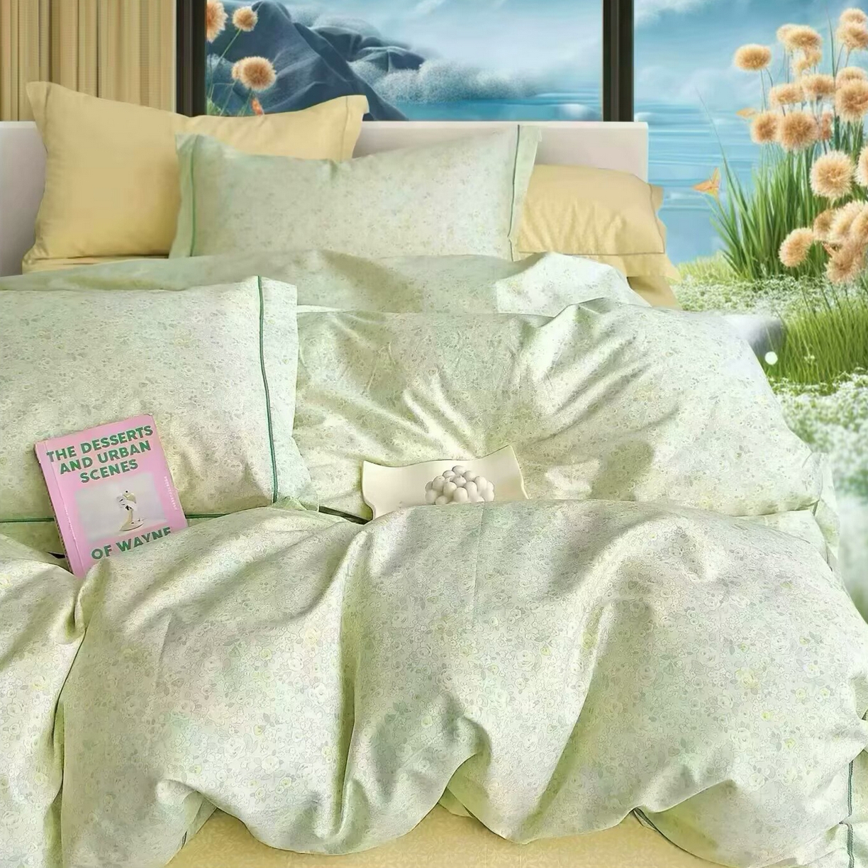 91家纺网 家纺一手货源 找家纺 （总）未来家居 2025新款三件套金凯丽13376-1