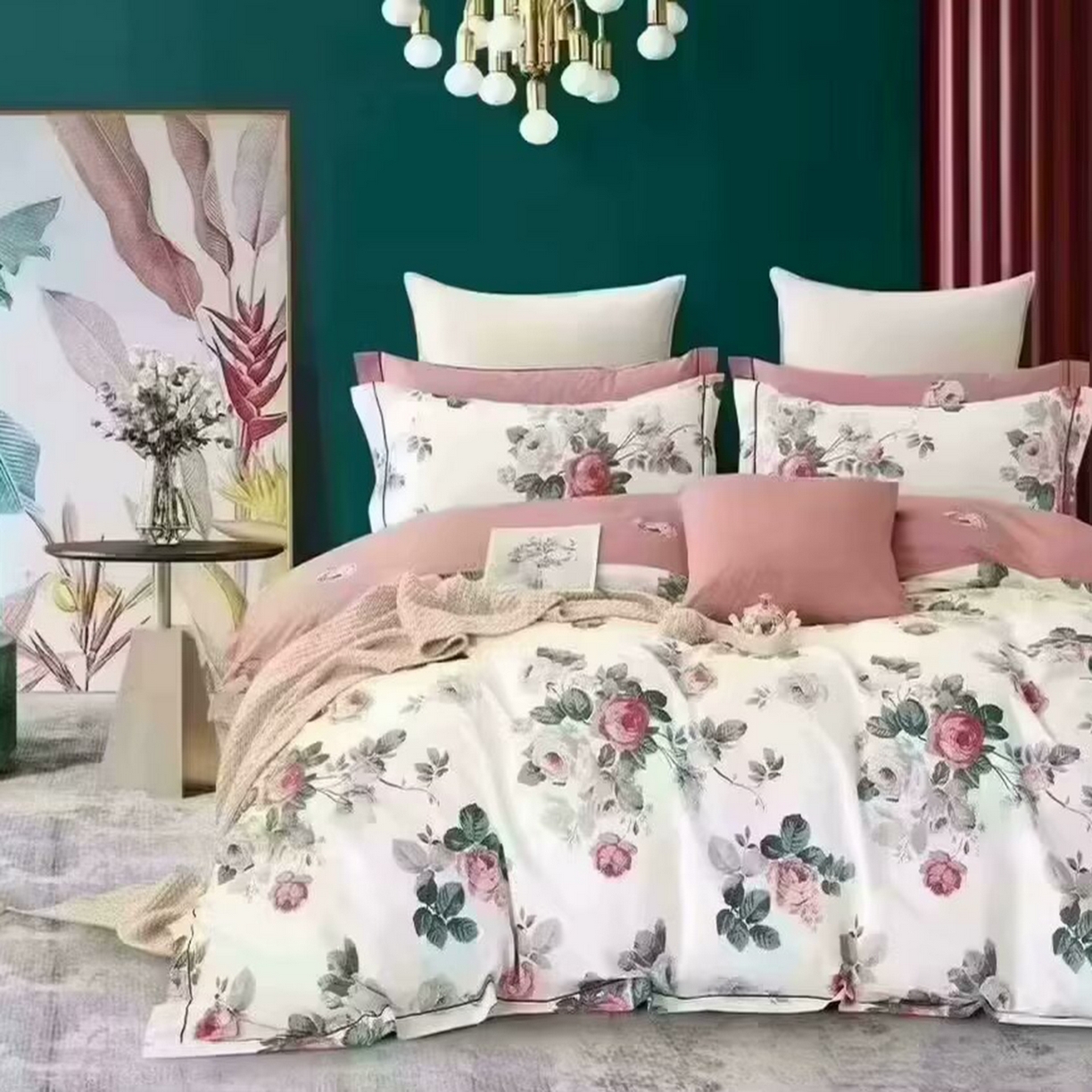 91家纺网 家纺一手货源 找家纺 （总）未来家居 2025新款三件套金凯丽13376-1