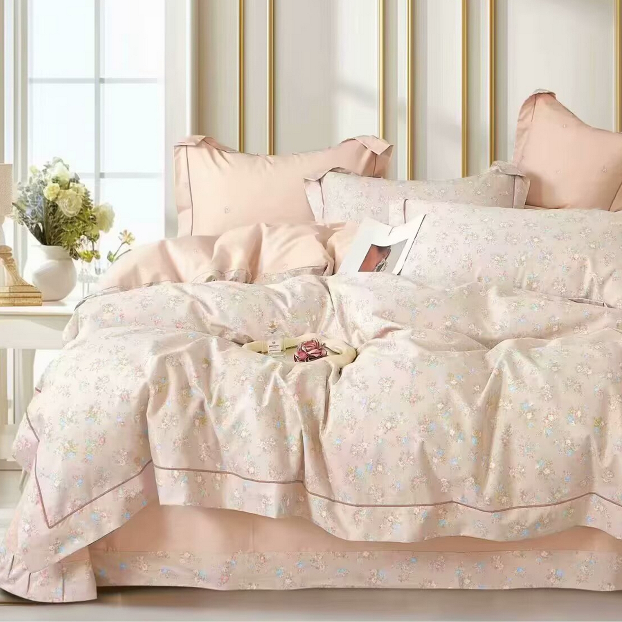 91家纺网 家纺一手货源 找家纺 （总）未来家居 2025新款三件套金凯丽13376-1