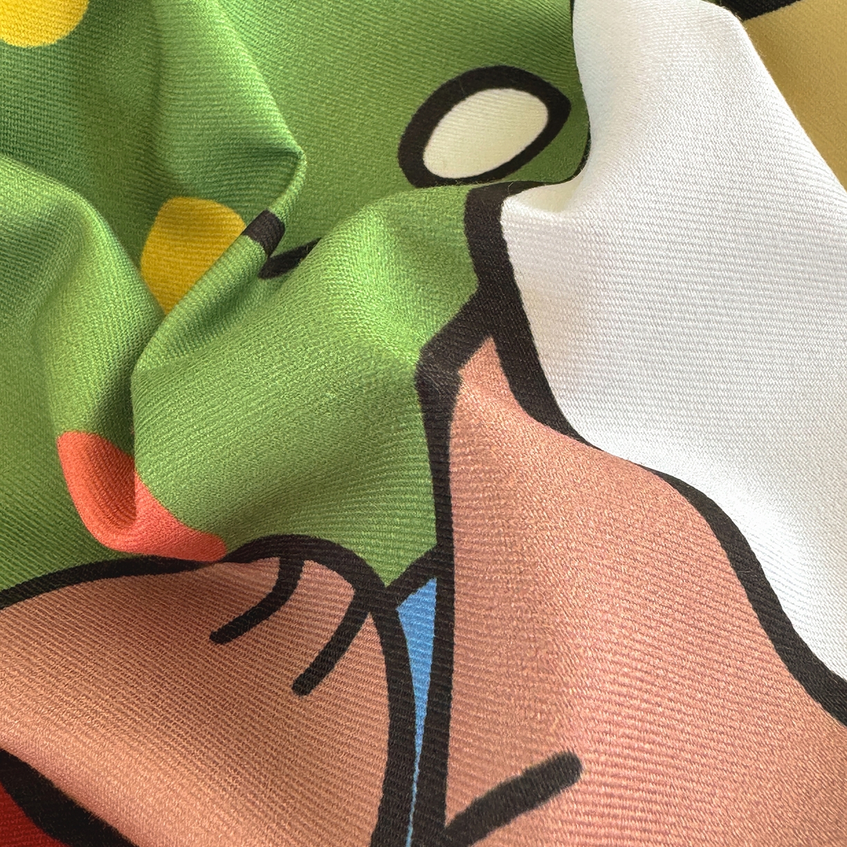 91家纺网 家纺一手货源 找家纺 （总）十一家居 2025新款A类原创设计数码大版卡通印花四件套-绒宠系列