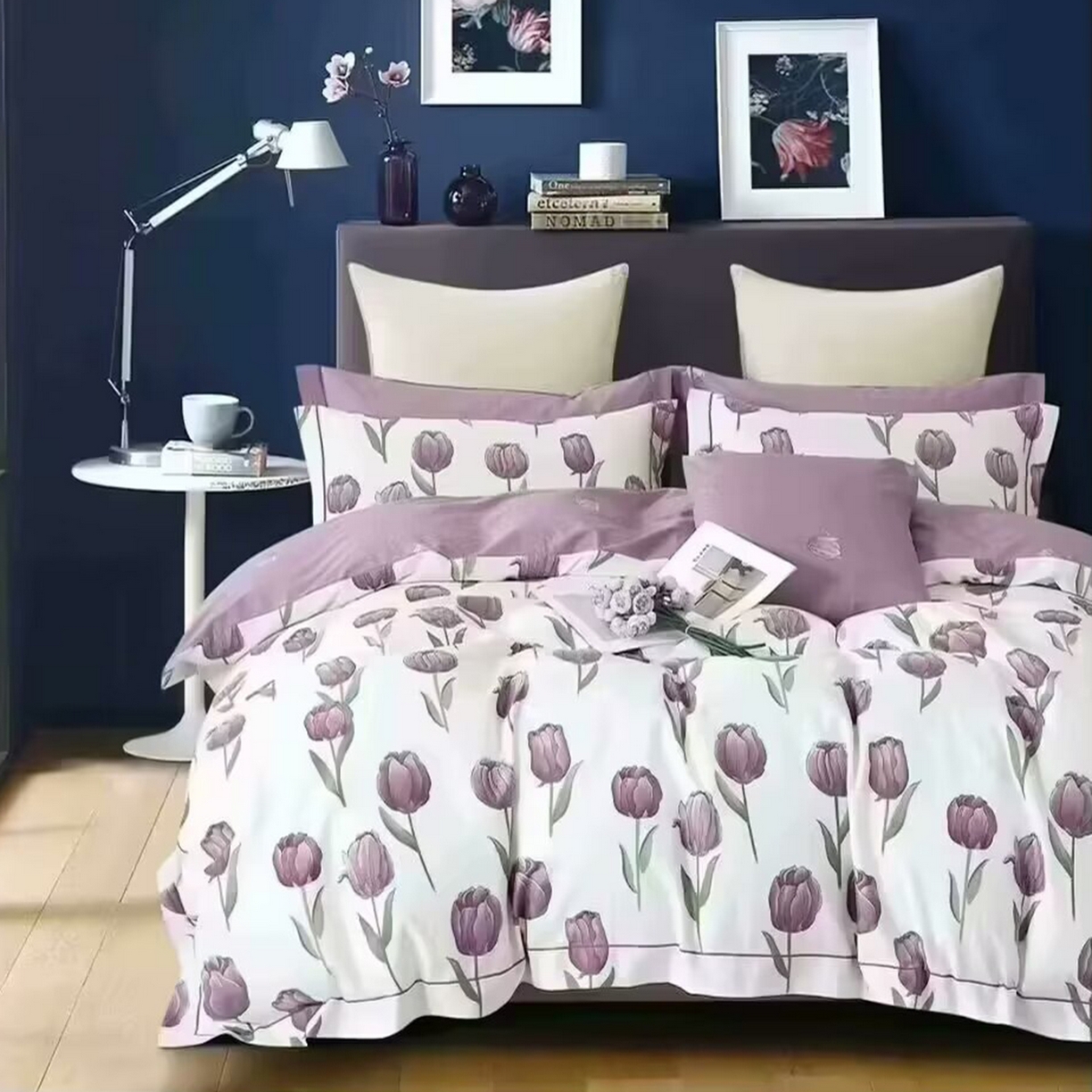 91家纺网 家纺一手货源 找家纺 （总）未来家居 JAMES KELLY （铂金凯丽）2025新款40支13376全棉印染铂金长绒棉四件套