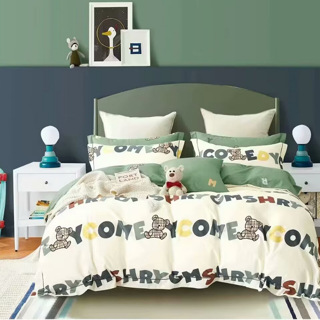 91家纺网 家纺一手货源 找家纺 （总）未来家居 JAMES KELLY （铂金凯丽）2025新款40支13376全棉印染铂金长绒棉四件套