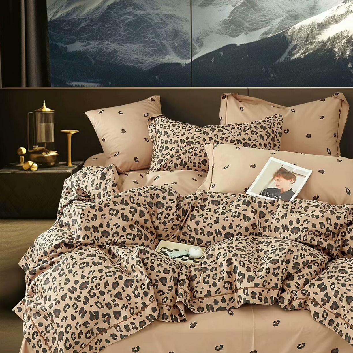 91家纺网 家纺一手货源 找家纺 （总）未来家居 JAMES KELLY （铂金凯丽）2025新款40支13376全棉印染铂金长绒棉四件套