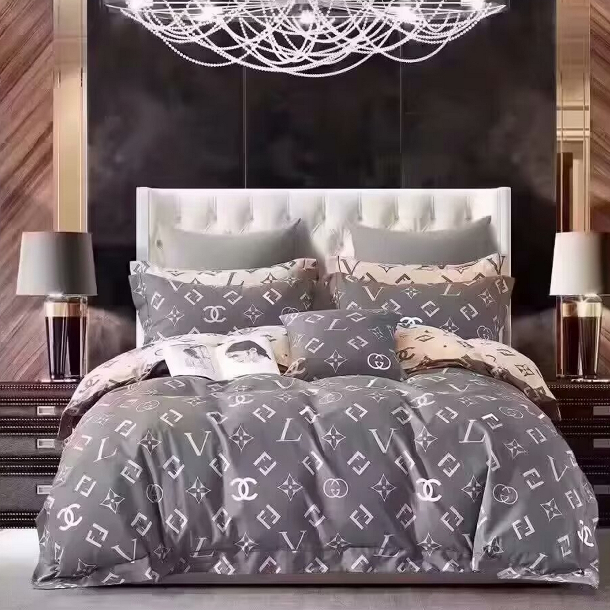 91家纺网 家纺一手货源 找家纺 （总）未来家居 JAMES KELLY （铂金凯丽）2025新款40支13376全棉印染铂金长绒棉四件套