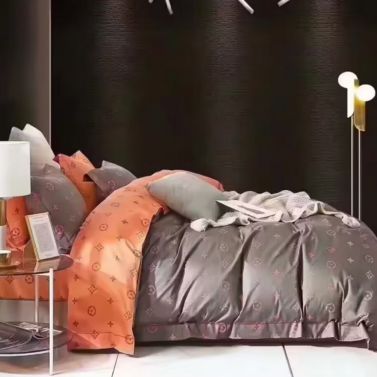 91家纺网 家纺一手货源 找家纺 （总）未来家居 JAMES KELLY （铂金凯丽）2025新款40支13376全棉印染铂金长绒棉四件套