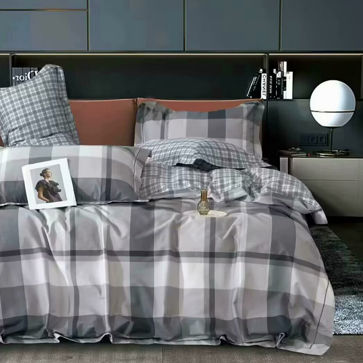 91家纺网 家纺一手货源 找家纺 （总）未来家居 JAMES KELLY （铂金凯丽）2025新款40支13376全棉印染铂金长绒棉四件套