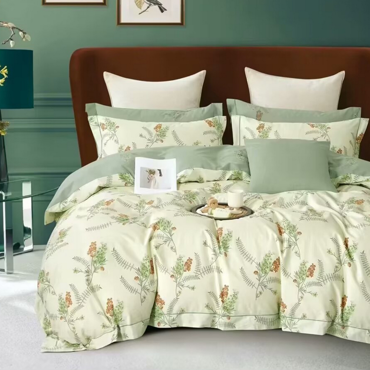 91家纺网 家纺一手货源 找家纺 （总）未来家居 JAMES KELLY （铂金凯丽）2025新款40支13376全棉印染铂金长绒棉四件套