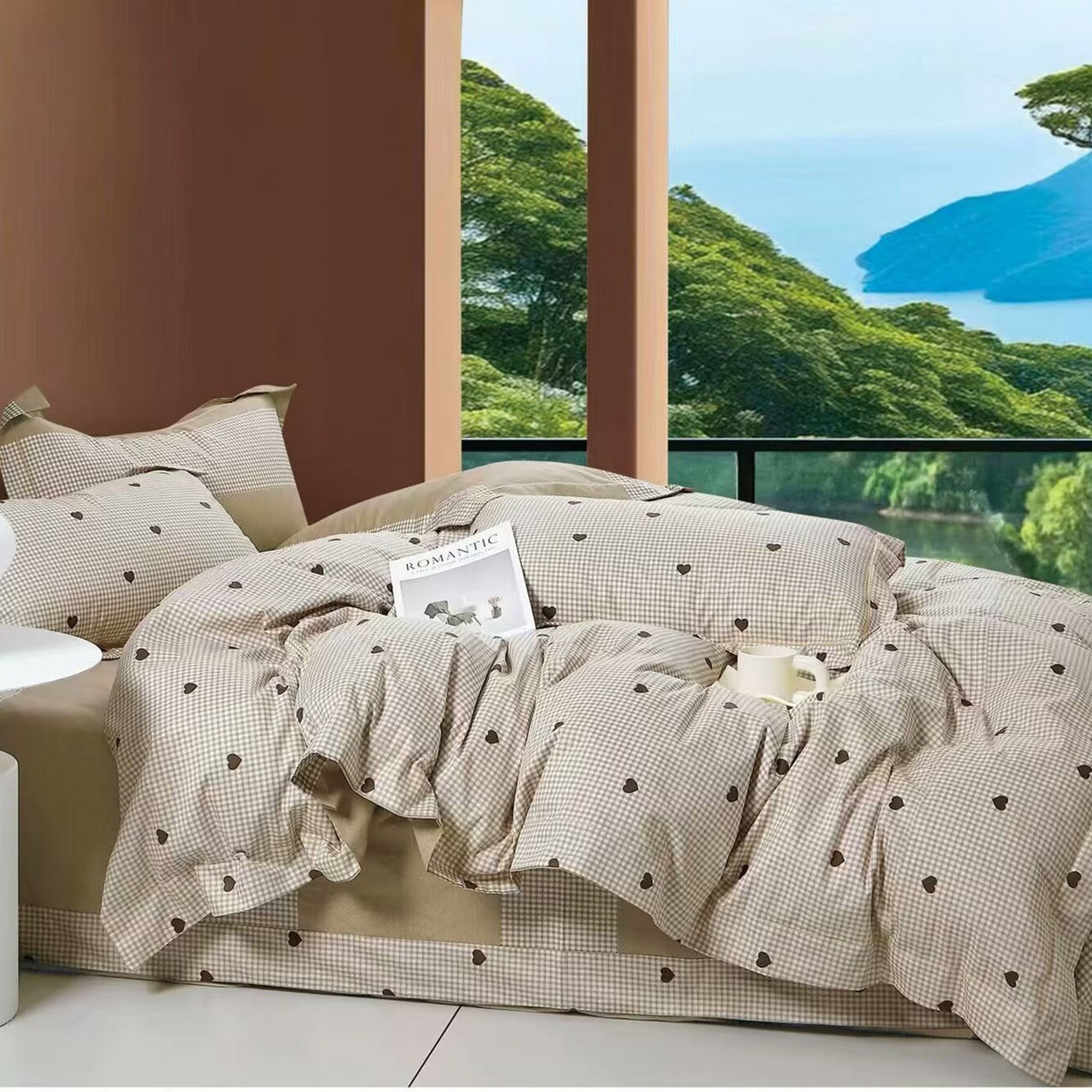 91家纺网 家纺一手货源 找家纺 （总）未来家居 JAMES KELLY （铂金凯丽）2025新款40支13376全棉印染铂金长绒棉四件套