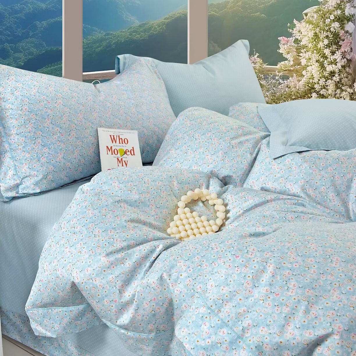 91家纺网 家纺一手货源 找家纺 （总）未来家居 JAMES KELLY （铂金凯丽）2025新款40支13376全棉印染铂金长绒棉四件套