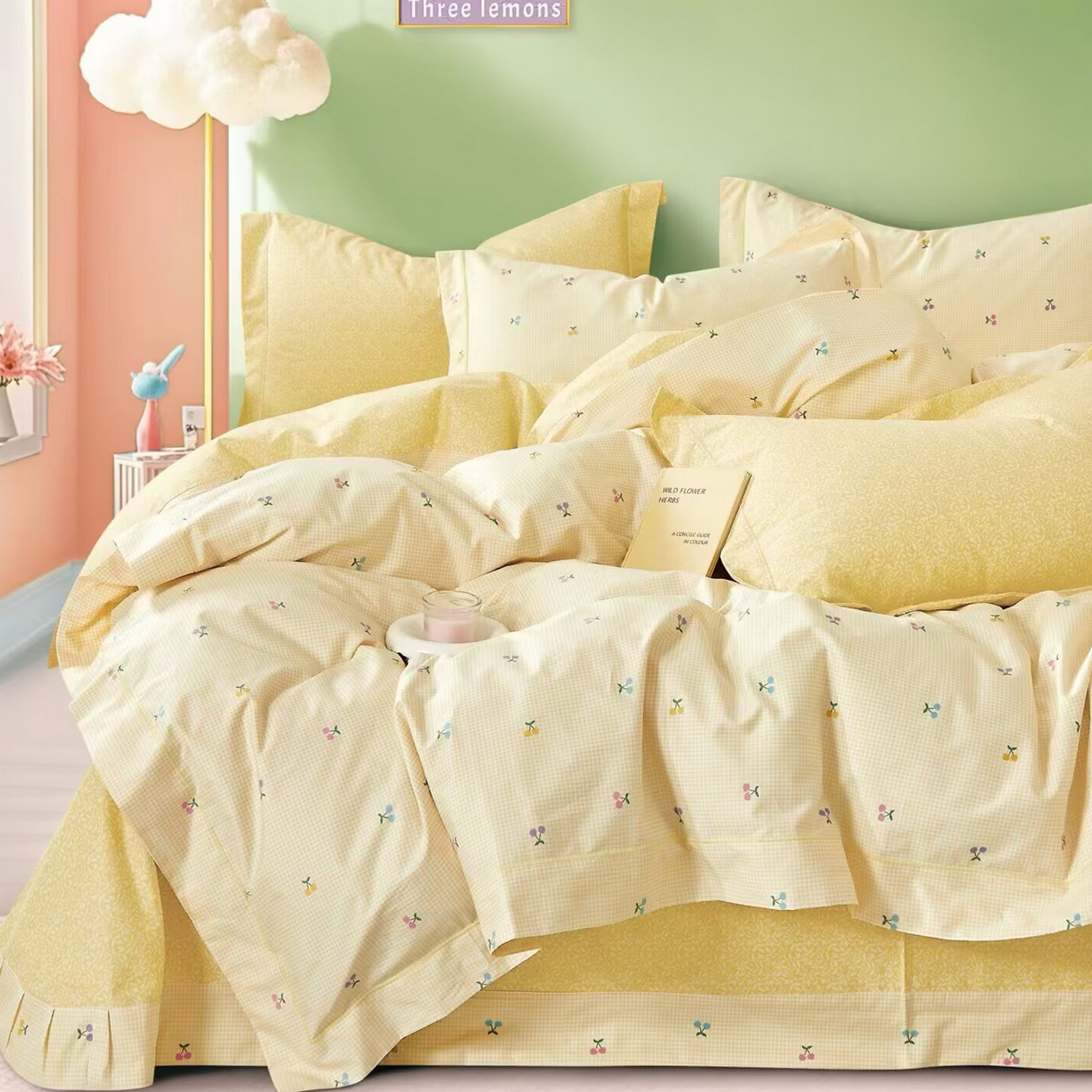 91家纺网 家纺一手货源 找家纺 （总）未来家居 JAMES KELLY （铂金凯丽）2025新款40支13376全棉印染铂金长绒棉四件套