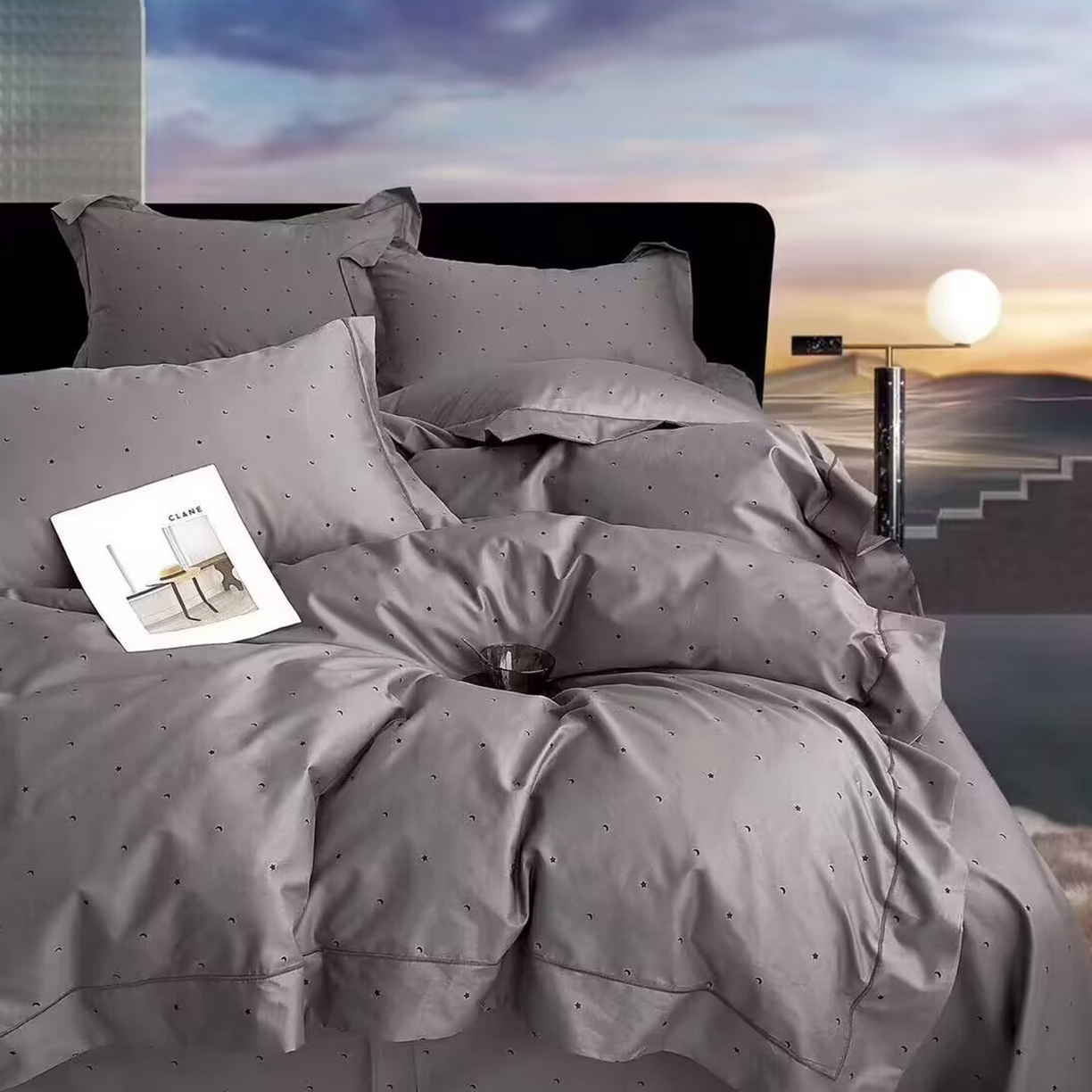 91家纺网 家纺一手货源 找家纺 （总）未来家居 JAMES KELLY （铂金凯丽）2025新款40支13376全棉印染铂金长绒棉四件套