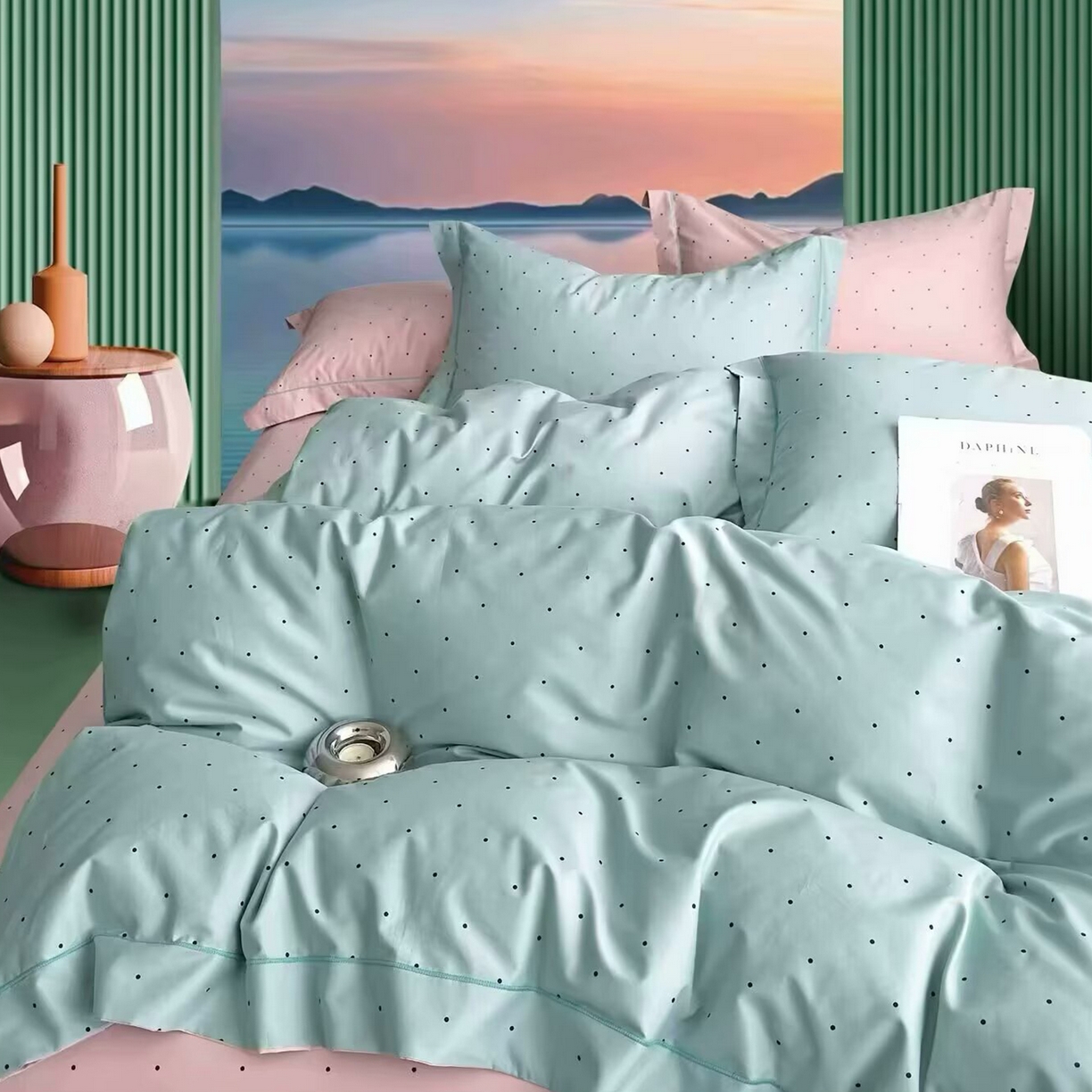 91家纺网 家纺一手货源 找家纺 （总）未来家居 JAMES KELLY （铂金凯丽）2025新款40支13376全棉印染铂金长绒棉四件套