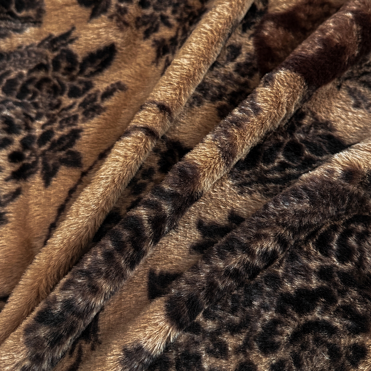 91家纺网 家纺一手货源 找家纺 民新家纺 2025新款兔毛绒印花简约款四件套 简约款-月影