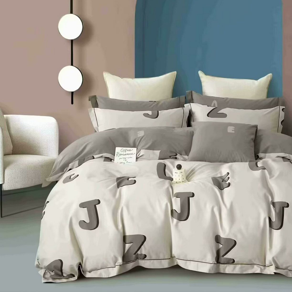 91家纺网 家纺一手货源 找家纺 （总）未来家居 JAMES KELLY （铂金凯丽）2025新款40支13376全棉印染铂金长绒棉四件套