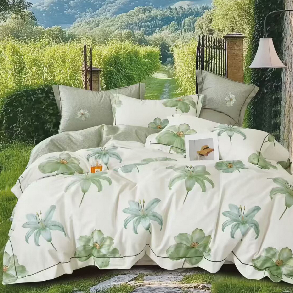 91家纺网 家纺一手货源 找家纺 （总）未来家居 JAMES KELLY （铂金凯丽）2025新款40支13376全棉印染铂金长绒棉四件套