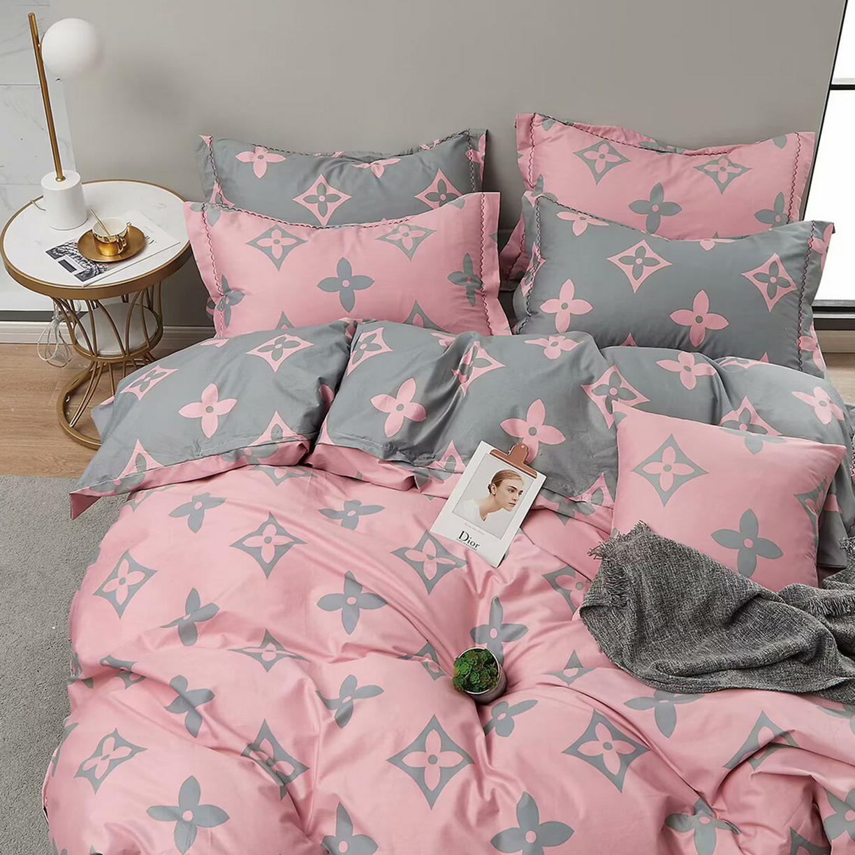 91家纺网 家纺一手货源 找家纺 （总）未来家居 JAMES KELLY （铂金凯丽）2025新款40支13376全棉印染铂金长绒棉四件套