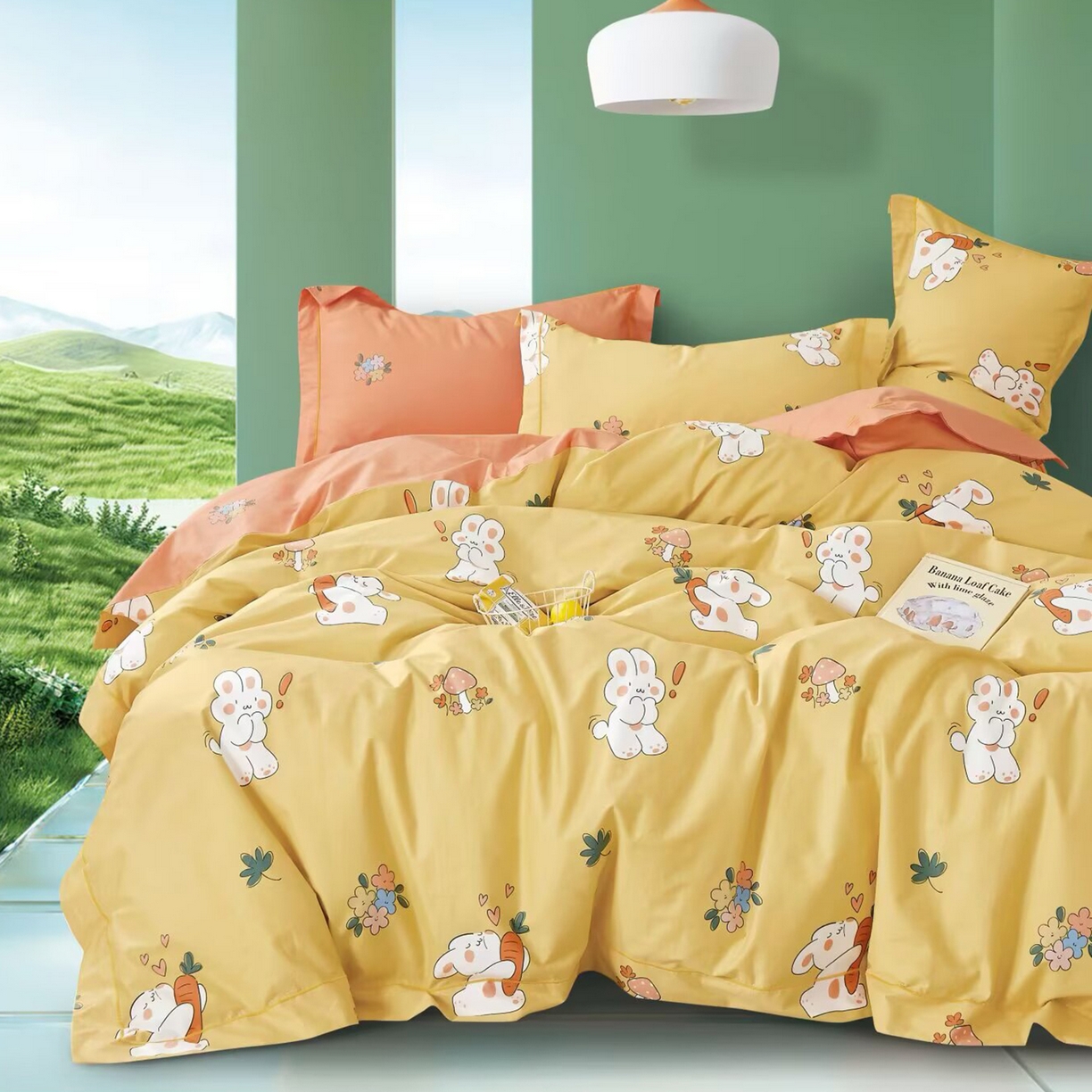 91家纺网 家纺一手货源 找家纺 （总）未来家居 JAMES KELLY （铂金凯丽）2025新款40支13376全棉印染铂金长绒棉四件套