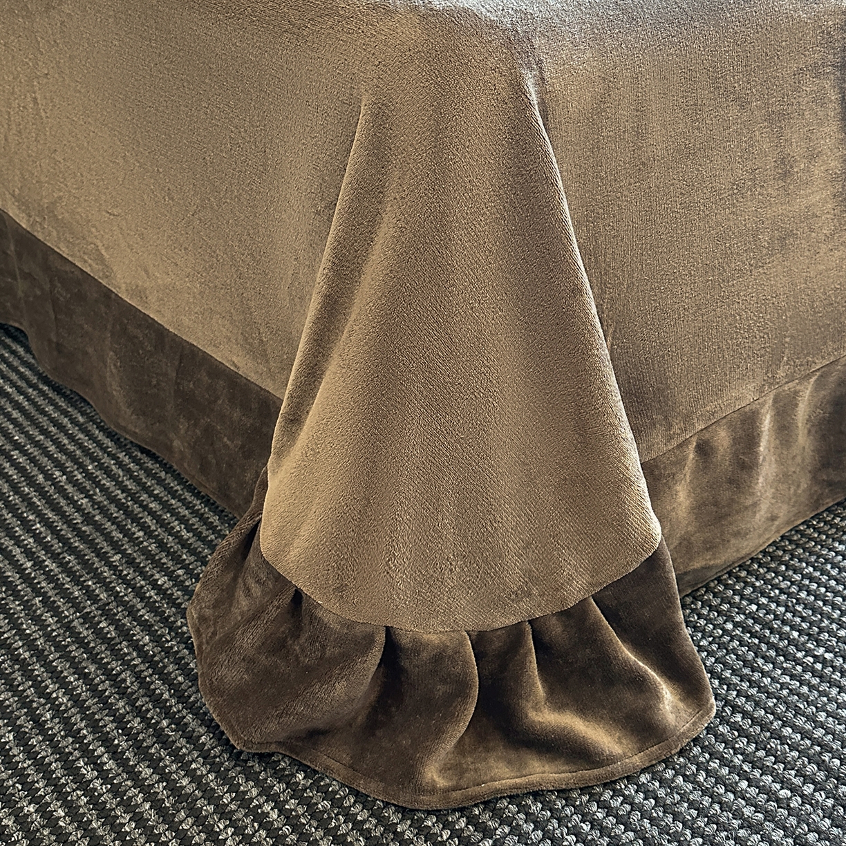 91家纺网 家纺一手货源 找家纺 民新家纺 2025新款兔毛绒印花简约款四件套 简约款豹纹-灰