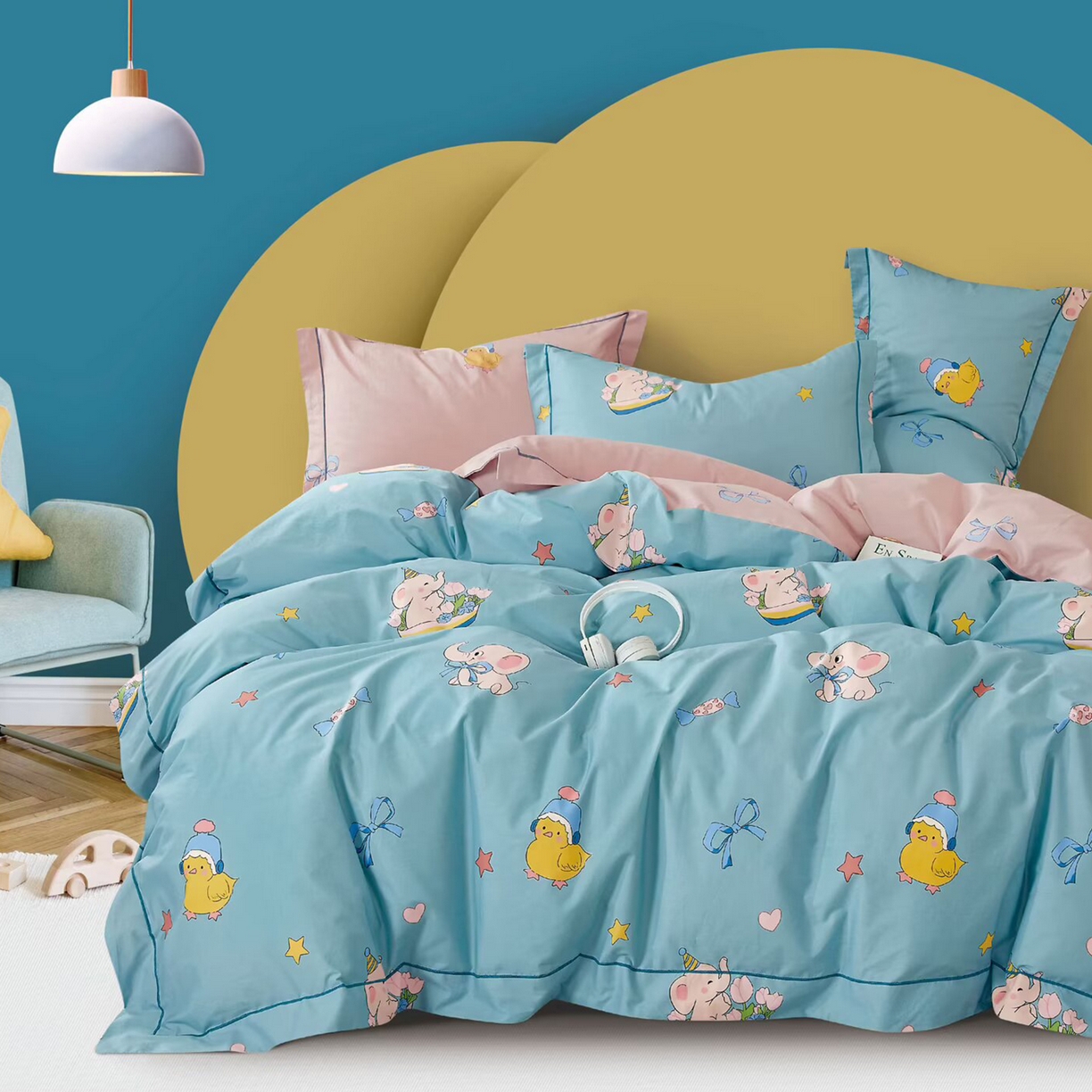 91家纺网 家纺一手货源 找家纺 （总）未来家居 JAMES KELLY （铂金凯丽）2025新款40支13376全棉印染铂金长绒棉四件套