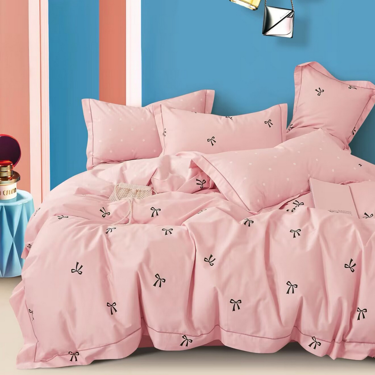 91家纺网 家纺一手货源 找家纺 （总）未来家居 JAMES KELLY （铂金凯丽）2025新款40支13376全棉印染铂金长绒棉四件套