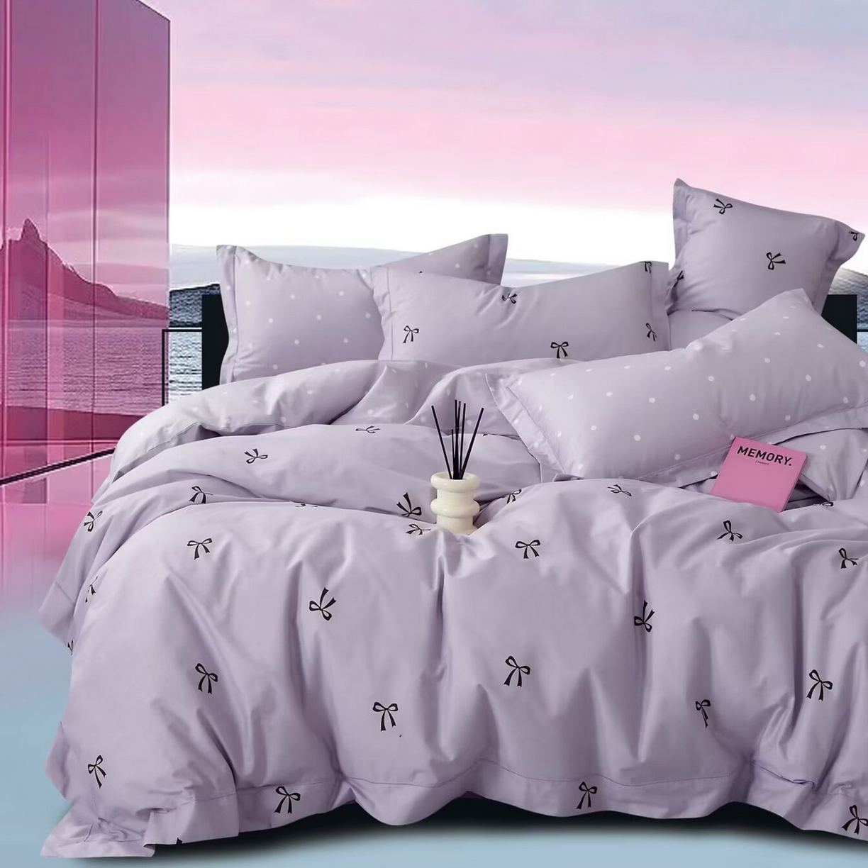 91家纺网 家纺一手货源 找家纺 （总）未来家居 JAMES KELLY （铂金凯丽）2025新款40支13376全棉印染铂金长绒棉四件套