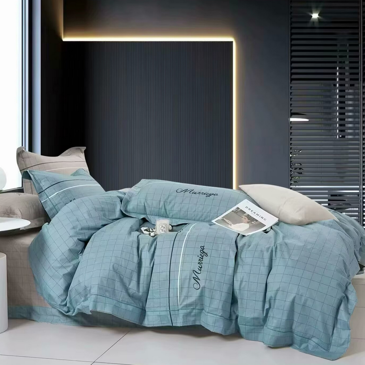 91家纺网 家纺一手货源 找家纺 （总）未来家居 JAMES KELLY （铂金凯丽）2025新款40支13376全棉印染铂金长绒棉四件套