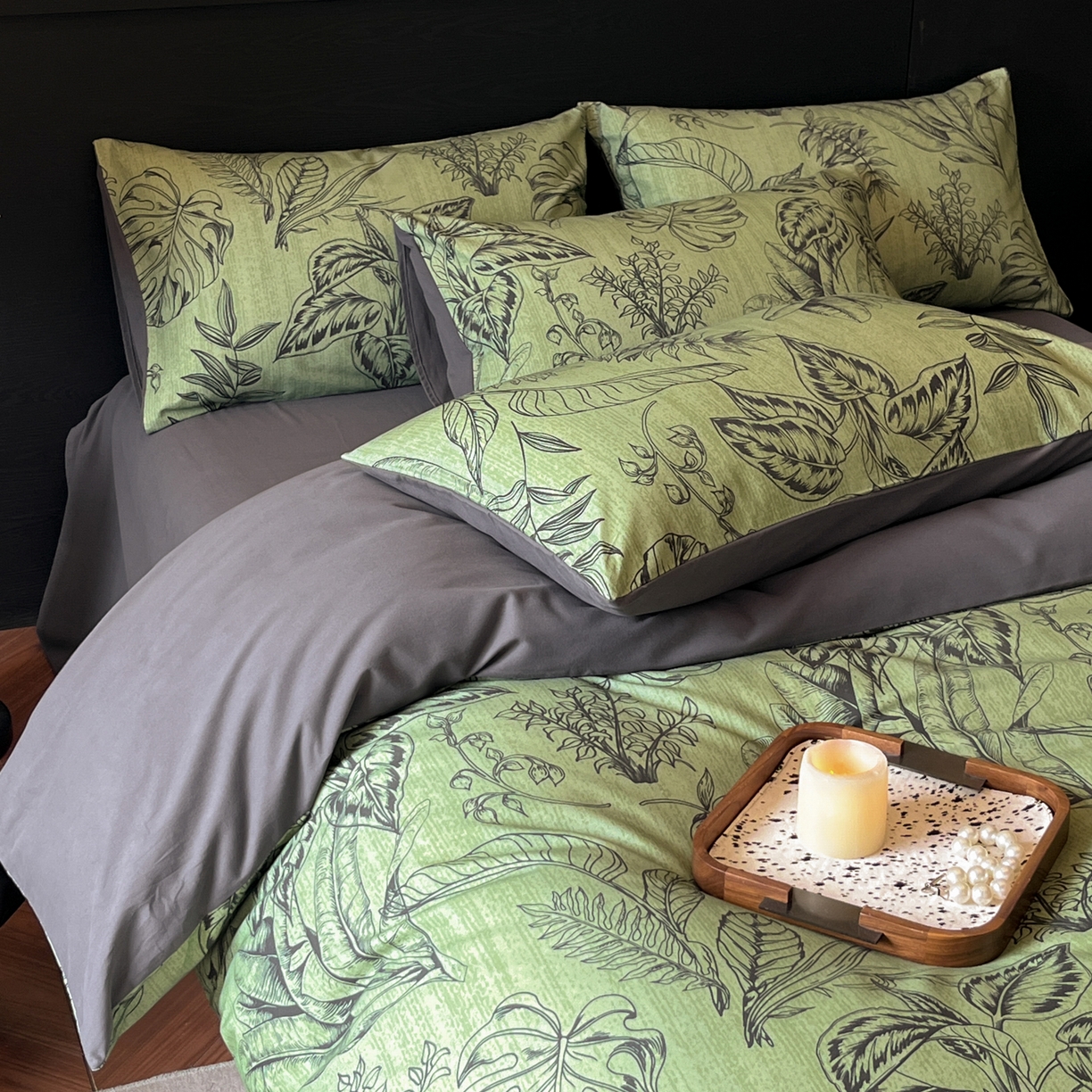 91家纺网 家纺一手货源 找家纺 （总）典曼家纺 2025新品法式复古全棉A类磨毛四件套