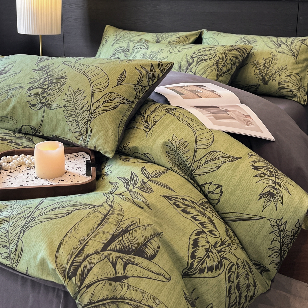 91家纺网 家纺一手货源 找家纺 （总）典曼家纺 2025新品法式复古全棉A类磨毛四件套