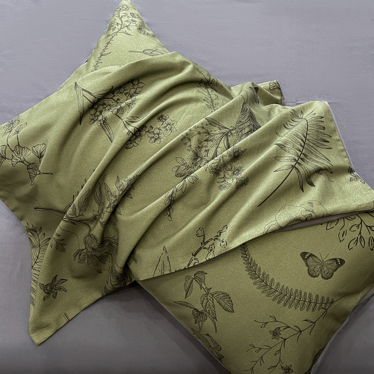 91家纺网 家纺一手货源 找家纺 典曼家纺 2025新品法式复古全棉A类磨毛四件套 森蔓