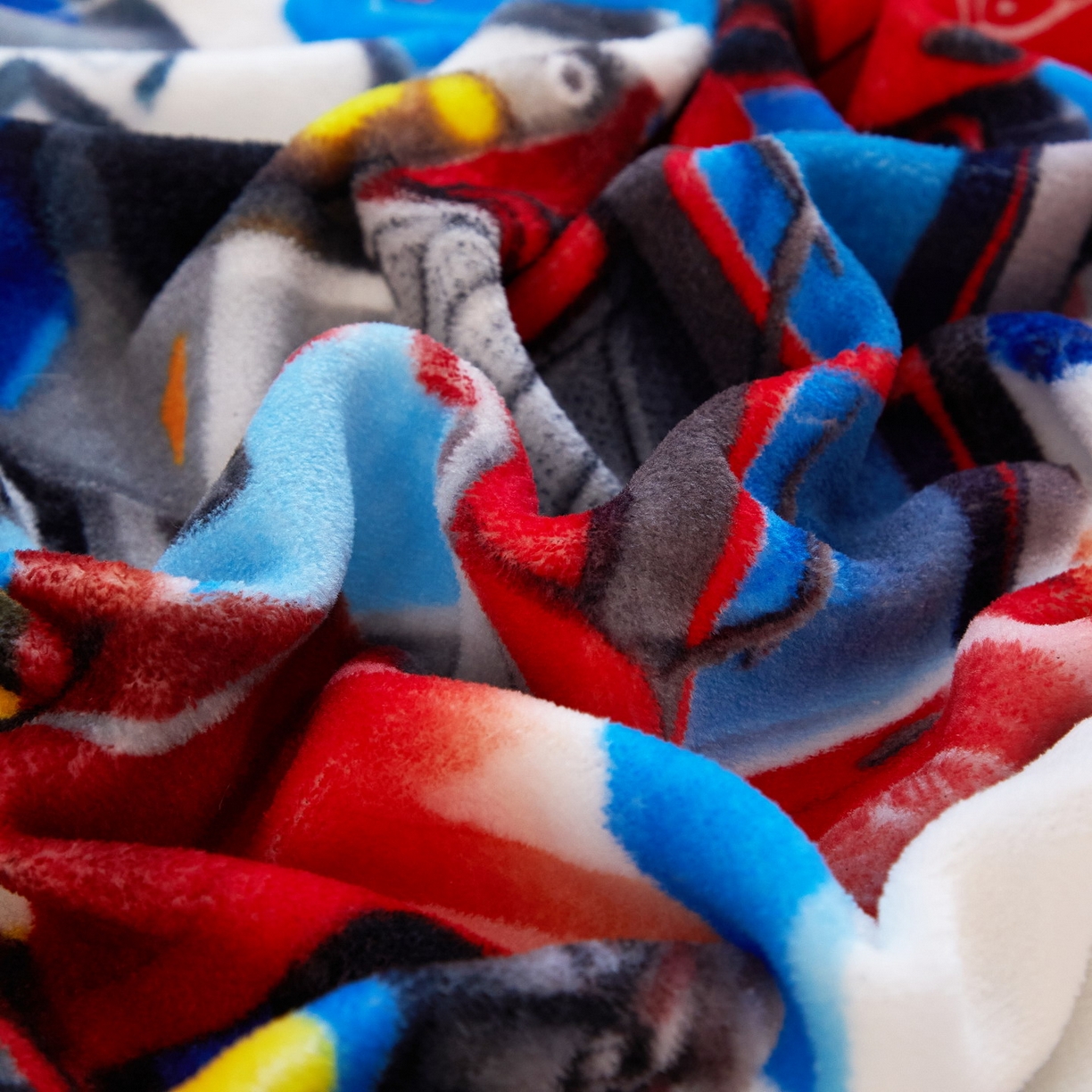 91家纺网 家纺一手货源 找家纺 （总）蘭菲家纺 2025新款高克重亲肤保暖牛奶绒单品床笠-变形金刚