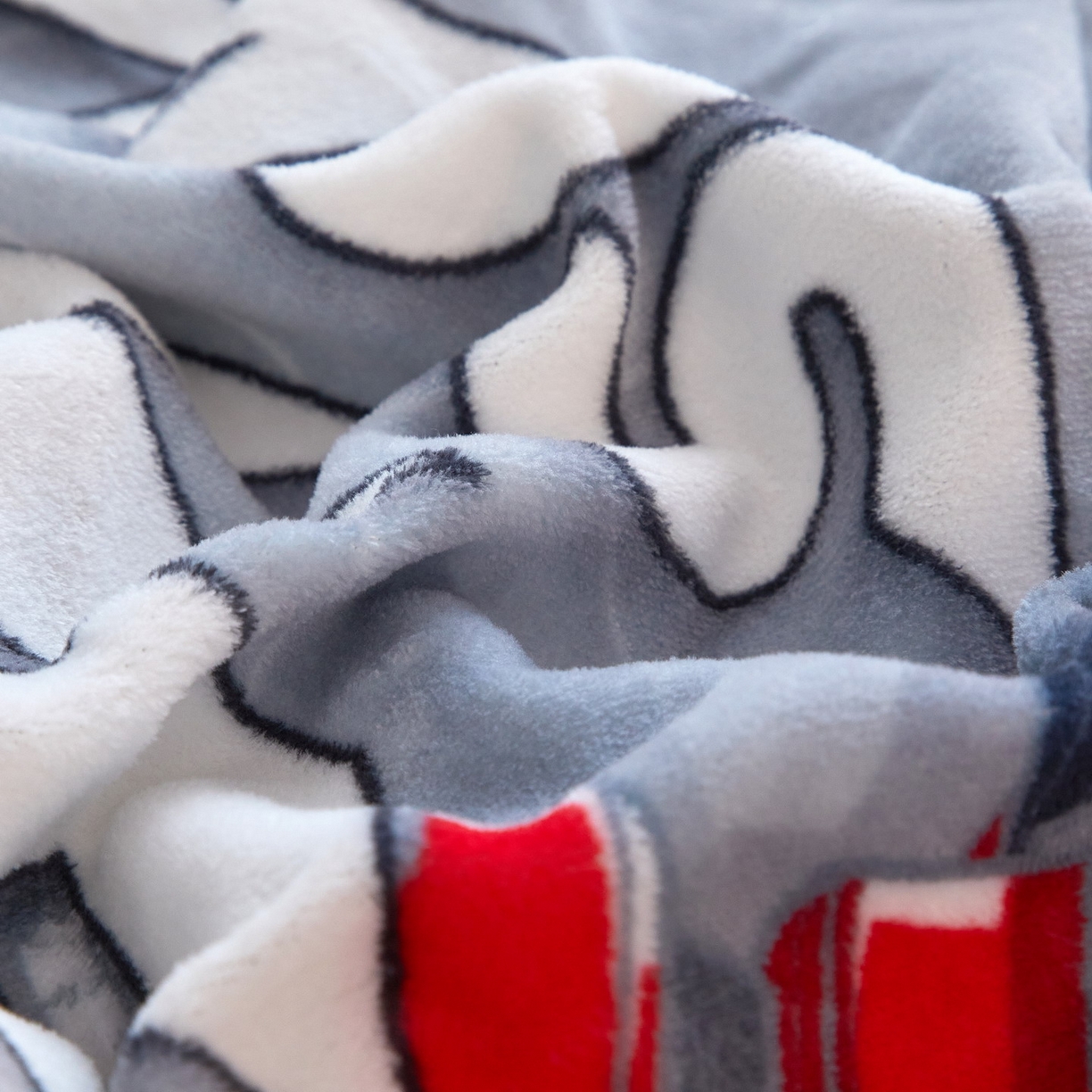 91家纺网 家纺一手货源 找家纺 蘭菲家纺 2025新款高克重亲肤保暖牛奶绒单品床笠-变形金刚 6号