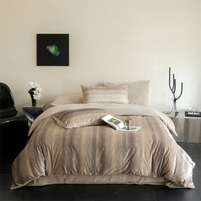 91家纺网 家纺一手货源 找家纺 （总）ONE TWO ONE 121 2025新款轻奢新法式德芙绒宝宝绒婴儿绒短毛绒牛奶绒四件套床单被套-漫步地球【会员-10】 平台控价券后不得低于 258  278