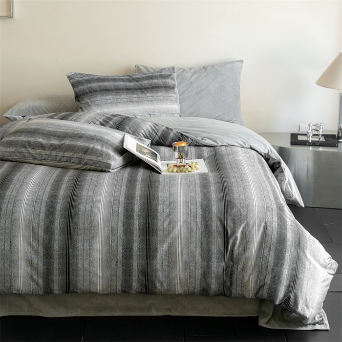 91家纺网 家纺一手货源 找家纺 ONE TWO ONE 121 2025新款轻奢新法式德芙绒宝宝绒婴儿绒短毛绒牛奶绒四件套床单被套-漫步地球【会员-10】 平台控价券后不得低于 258  278 漫步地球-深灰